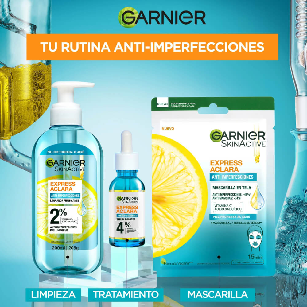 garnier express aclara anti-imperfecciones